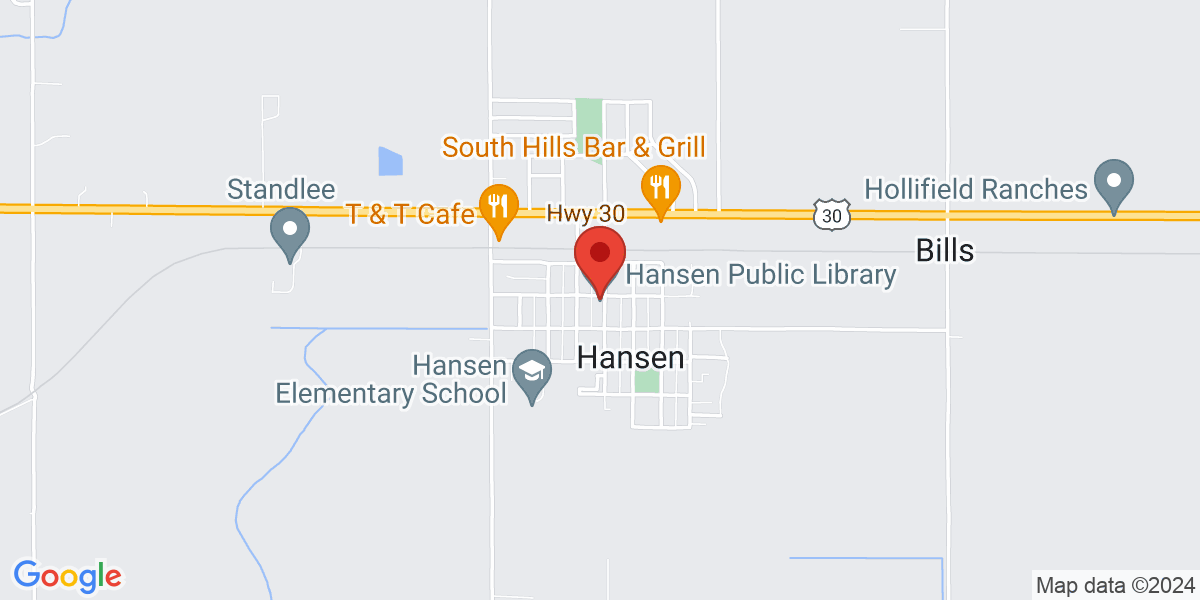 Map of Hansen Community Library